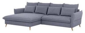 ROHOVÁ SEDAČKA, textil, modrá Livetastic - Sedací soupravy, Online Only