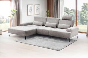 ROHOVÁ SEDAČKA, textil, béžová Livetastic - Sedací soupravy, Online Only