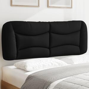 VidaXL Polštář na čelo postele Hvar textil [374552] Barva: Černá, Velikost: 140 cm