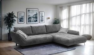 ROHOVÁ SEDAČKA, textil, antracitová Livetastic - Sedací soupravy, Online Only