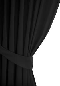 Dekorační závěs zatemňující AMALIA - BLACKOUT 140x245 cm, černá, MyBestHome