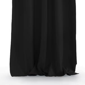 Dekorační závěs zatemňující AMALIA - BLACKOUT 140x245 cm, černá, MyBestHome