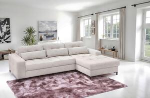 ROHOVÁ SEDAČKA, textil, béžová Livetastic - Sedací soupravy, Online Only