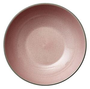 Bitz Kameninová mísa na těstoviny 20 cm Grey/Light Pink