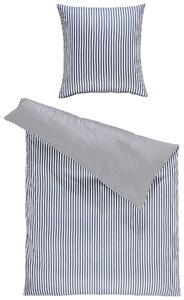 OBOUSTRANNÉ POVLEČENÍ, makosatén, antracitová, bílá, 135/200 cm Janine - Online Only povlečení, Online Only
