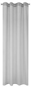 Dekorační vzorovaná záclona ZIRKONIUM stříbrná 140x250 cm MyBestHome