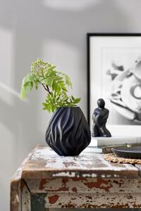 Morsø Porcelánová váza Flame 19 cm Black