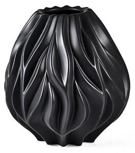 Morsø Porcelánová váza Flame 23 cm Black