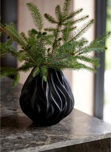 Morsø Porcelánová váza Flame 23 cm Black