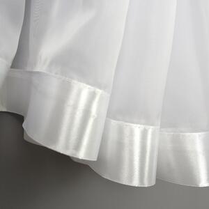 Dekorační krátká záclona s řasící páskou DOLORES bílá 100x160 cm MyBestHome