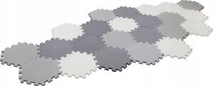 Matadi Pěnové puzzle Hexagon s okraji