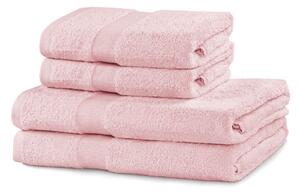 Set 100% bavlna CECIL 2x ručník 50x100 cm a 2x osuška 70x140 cm, růžová, 525 gr, Mybesthome