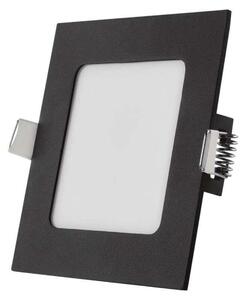 EMOS LED podhledové svítidlo NEXXO černé, 12 x 12 cm, 7 W, teplá/neutrální bílá ZD2323