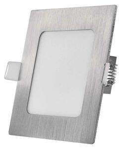 EMOS LED podhledové svítidlo NEXXO stříbrné, 12 x 12 cm, 7 W, teplá/neutrální bílá ZD2223