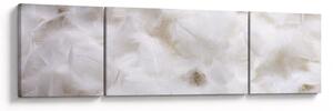 Obraz - Bílé peří (170x50 cm)