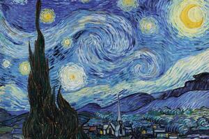 Plakát, Obraz - Vincent van Gogh - Starry Night