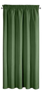 Dekorační krátký závěs s řasící páskou SAMARA zelená 140x175 cm MyBestHome