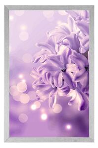 Plakát fialový květ šeříku