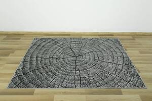 Makro Abra Kusový koberec Rainbow 11261/190 kmen šedý Rozměr: 133x190 cm