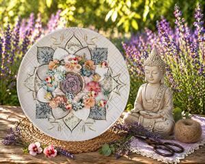 Talíř plechový Mandala Ø 33 cm 2000304
