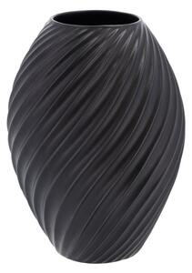 Morsø Porcelánová váza River 26 cm Black
