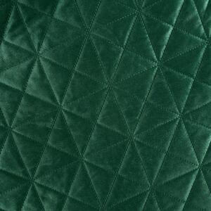 Přehoz na křeslo - sedačku LUIZA zelená 70x160 cm Mybesthome
