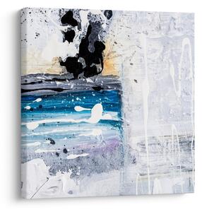 Obraz - Abstraktní tahy (30x30 cm)
