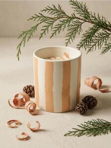 Sinsay - Vonná svíčka Cedarwood & Cypress - hořčicová