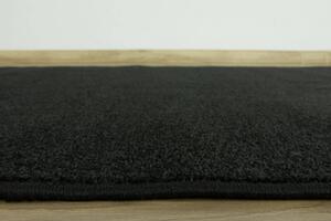Betap Kusový koberec Dynasty 78 černý Rozměr: 200x200 cm