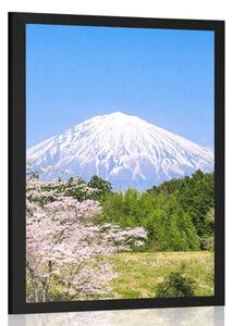 Plakát sopka Fuji