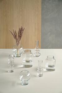 Villa Collection Skleněná váza Trio 7 x 25 cm Clear