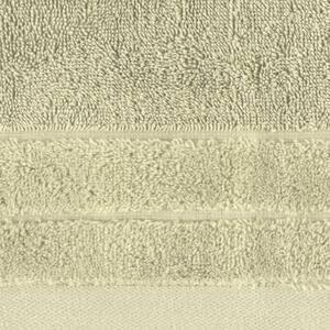 Bavlněný froté ručník s proužky DAMIAN 50x90 cm, béžová, 500 gr Mybesthome Varianta: ručník - 1 kus 50x90 cm