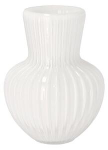 Villa Collection Skleněná váza Cuneo 15 x 20 cm White