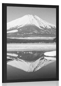 Plakát japonská hora Fuji - 60x90 white