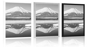 Plakát japonská hora Fuji - 60x90 white