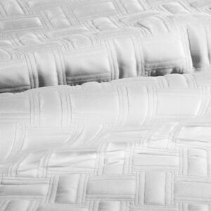 Přehoz na postel RAISA 220x240 cm bílá Mybesthome