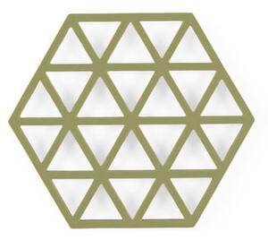 Zone Denmark Silikonová podložka pod horké Triangles Sage