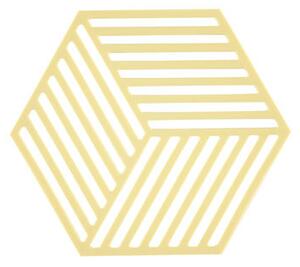 Zone Denmark Silikonová podložka pod horké Hexagon Chardonnay