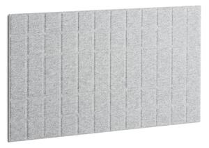AJ Produkty Akustický panel SPLIT, 1200x600 mm, světle šedý