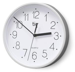 AJ Produkty Nástěnné hodiny, plastové, bílé, ø 225 mm