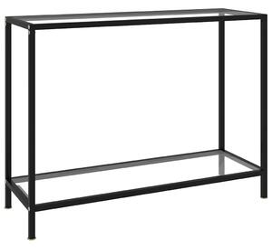 Konzolový stolek transparentní 100 x 35 x 75 cm tvrzené sklo 322835