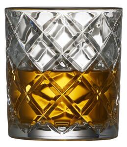 Lyngby Glas Sklenice na whiskey Diamond 35 cl Gold (6 ks)