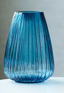 Bitz Skleněná váza Kusintha 22 cm Blue