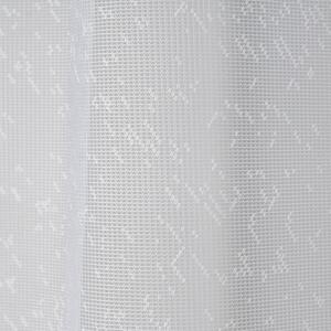 Dekorační oblouková krátká záclona na žabky KAMELIA bílá 310x160 cm MyBestHome