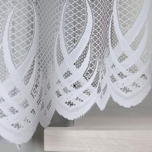 Dekorační oblouková krátká záclona GOSIA bílá 300x160 cm MyBestHome