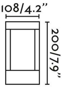 FARO AGRA 200 sloupková lampa, tmavě šedá, 2850-3050K
