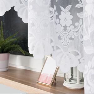 Dekorační oblouková krátká záclona LUDWIKA bílá 320x150 cm MyBestHome