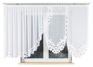 Dekorační oblouková krátká záclona JADWIGA bílá 400x150 cm MyBestHome