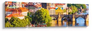 Obraz - Praha (170x50 cm)