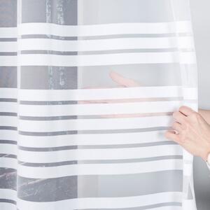 Dekorační vzorovaná záclona TOLA 160 bílá 300x160 cm MyBestHome